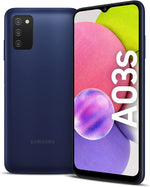 Samsung Galaxy A03s LTE Dual SIM Smartphone - 64GB Storage, 4GB RAM, Blue (KSA Version)