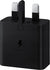 Samsung Galaxy Official 15W Adaptive Fast Charger USB-C (Without cable) Black Power Adapter & Charger Accessories Samsung 