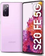 Samsung Galaxy S20 FE 5G Android Smartphone, 128GB, 8GB RAM, Dual Sim Mobile Phone, Cloud Lavender (KSA Version)