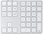 Satechi Bluetooth Extended Numeric Keypad - Slim Rechargeable 34-Key Numpad - Compatible with Apple products