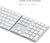 Satechi Bluetooth Extended Numeric Keypad - Slim Rechargeable 34-Key Numpad - Compatible with Apple products Numeric Keypads Satechi 