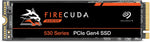 Seagate FireCuda 530 1TB Internal SSD, M.2 PCIe Gen4 transfer speeds up to 7,300MB/s, 3D TLC NAND, Compatible with PS5