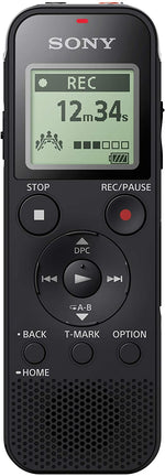 Sony ICD-PX470 Digital Stereo Voice Recorder, 4 GB Memory, SD Memory Slot, and 55 Hours Recording