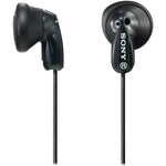 Sony MDR-E9LP Earphone Fashionable Style to Deliver High-Quality Audio Black