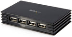 StarTech 4 Port Compact Black USB 2.0 Hub Compact Hi-Speed & Light Weight Design