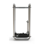Streacom DA6 SFF Vertical Open Frame Steel High End PC Case - Chrome