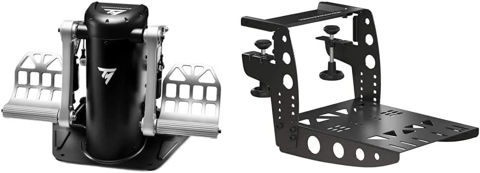 thrustmaster tpr - pendular rudder pedals Thrustmaster TPR - Pendular Rudder Pedals for PC & TM Flying Clamp - 100% metal