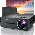 TOPTRO Projector 5G WiFi Bluetooth Projector, 9500 Lumen, Full HD Native 1080P Projector Support 4K