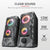 Trust Gaming GXT 606 Javv RGB-Illuminated 2.0 PC Speakers, 12 W Peak Power, 3.5 mm Jack Speakers Trust Gaming 