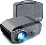 Vamvo Outdoor Projector 350 ASIN Lumens Native 1080P Full HD, 300" Image Dolby Supported, Phone Projector Compatible with HDMI/ USB/ AV/ Micro SD/ VGA