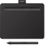 Wacom Intuos Small Drawing Tablet - Digital Tablet for Painting, Sketching and Photo Retouching with pressure sensitive pen, black