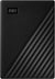Western Digital 1 TB My Passport Portable Hard Drive with Password Protection and Auto Backup Software - Black - Works with PC, Xbox and PS4 Hard Drives Western Digital Black 