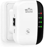 WiFi Range Extender Signal Booster and 25 Devices, Internet Extender Booster, WiFi Repeater Amplifier with Ethernet Port300Mbps, Access Point, 1-Tap Setup,