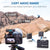 Wireless Lavalier Microphone Hollyland Lark 150 2.4GHz Dual Channel Lapel Mic, Stereo Audio Video Recording Transmitter Receiver for Camera iPhone Interview Stream Podcast YouTube(Black Duo Kit) Microphones HollyView 