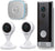 XODO PK2 Smart Home Security Kit with Two 1080p HD Wi-Fi Cameras, Video Doorbell, Wireless Chime, 2 Way Audio, Motion Sensor, Nigh Vison, App Control Door bell Xodo Video Doorbell + Bonus Cameras 