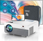 YABER Pro Y9 Projector 5G WiFi Bluetooth,Full HD 1080P Projector 9500 Lumen 4K Supported,
