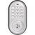 Yale Real Living Assure Lock Push-Button Deadbolt (Satin Nickel) with Connected by August Door Lock Yale 